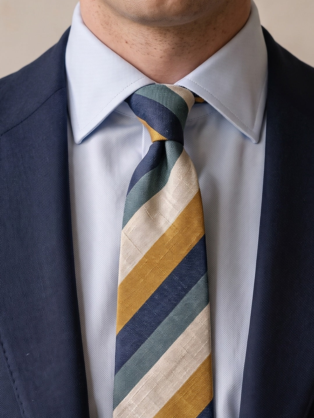 Corbata Lacroze — nudo puesto