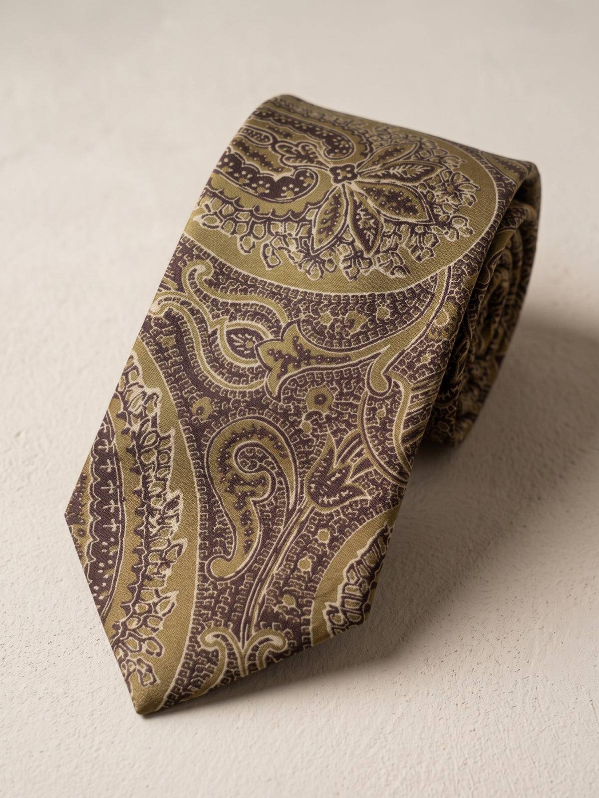 Corbata Versalles — detalle de la seda
