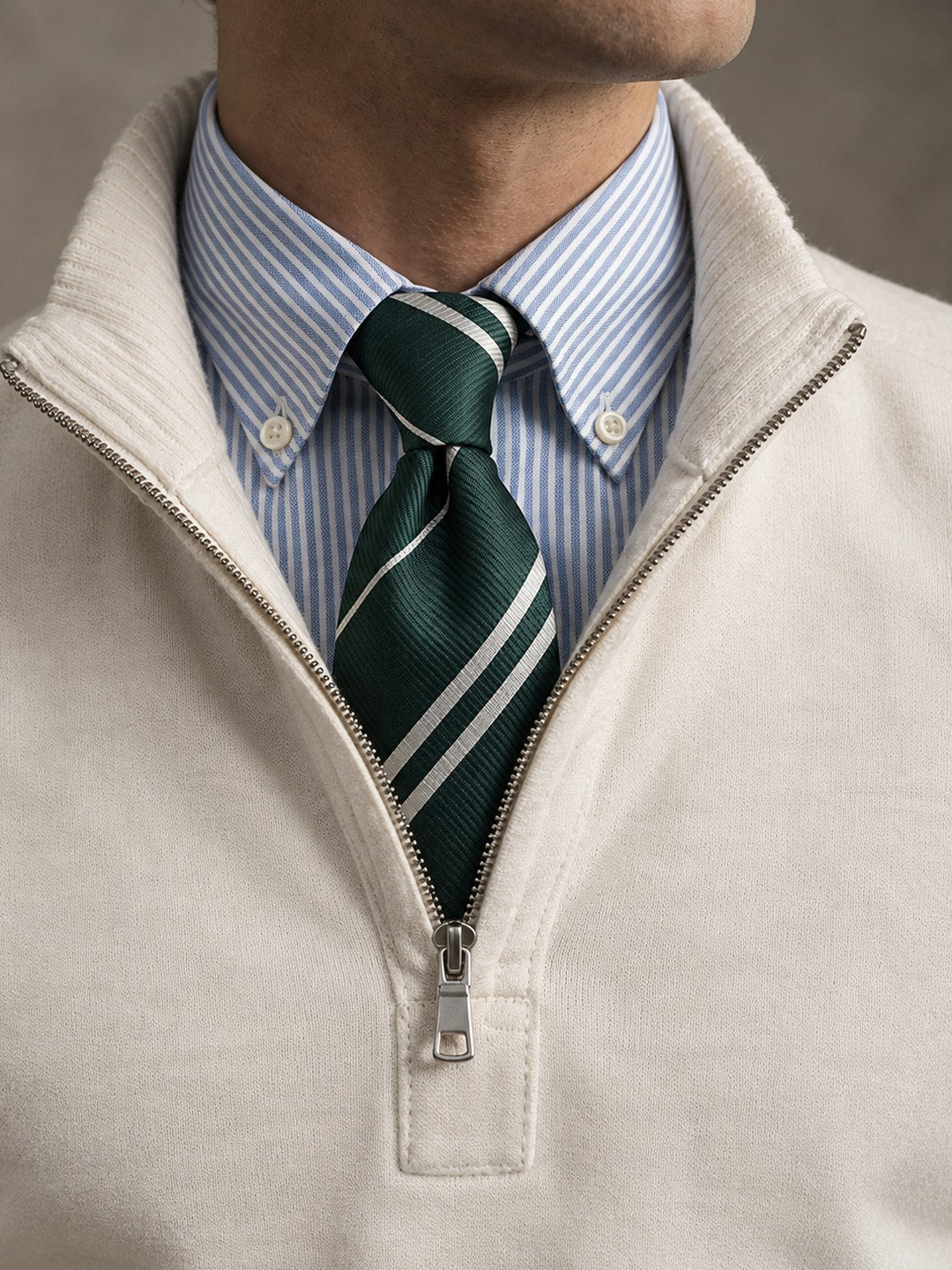 Corbata Wimbledon — nudo puesto